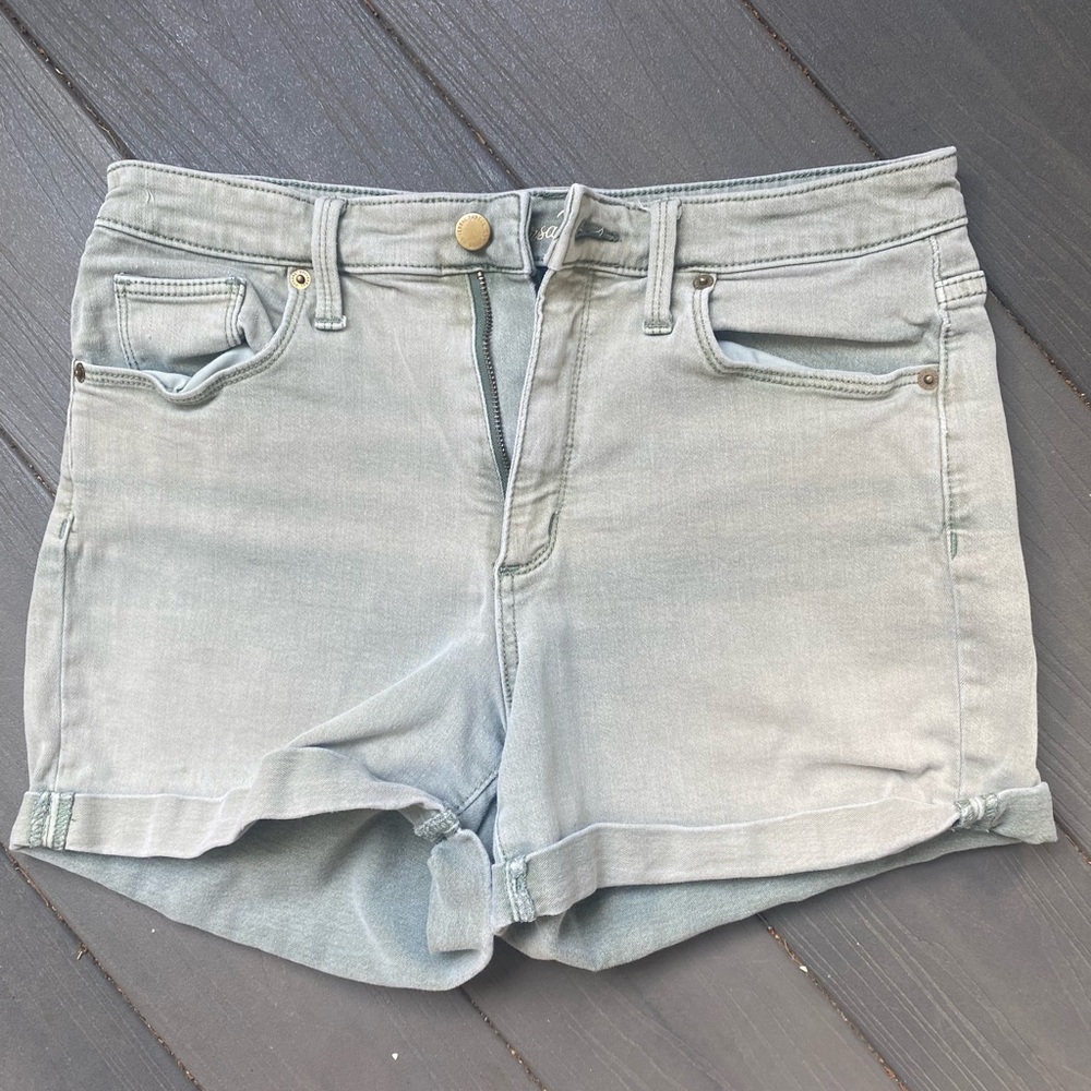 Universal Thread Green Denim Shorts